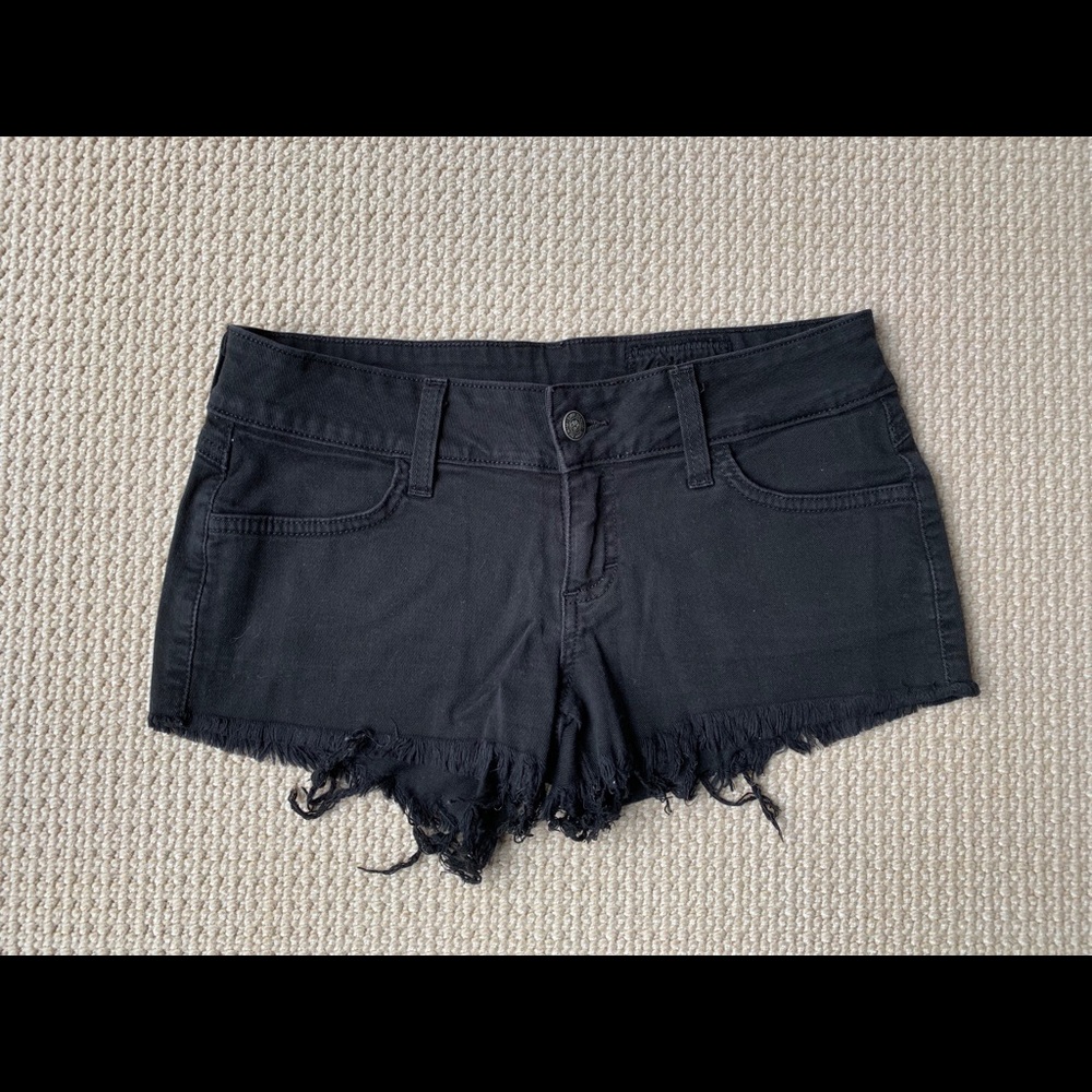 Siwy Black Jean Shorts